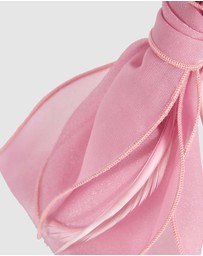 Max Alexander - Pink Organza Bow Fascinator