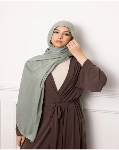 Mod Squad - Double Stitch Hijab- Mint