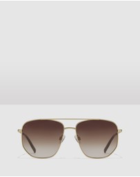 Hawkers Co - HAWKERS - Gold Earth CAD Sunglasses for Men and Women UV400