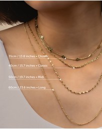 Wanderlust + Co - Bow Tie Pasta Silver Necklace