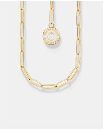 THOMAS SABO - Member Charm Necklace with Charmista Disc Gold Plated
