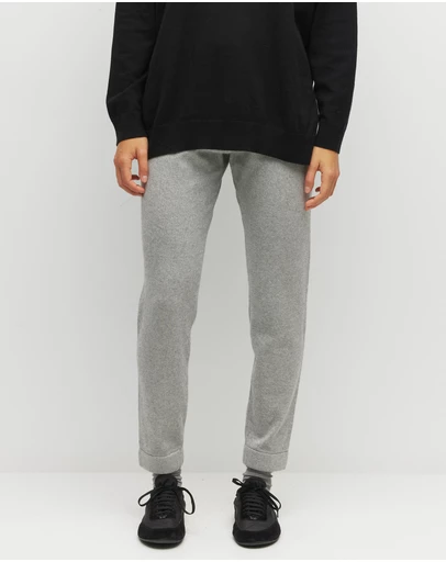 JH Lounge - JHL Slim Trackpant (Cotton Cashmere) Grey Marle