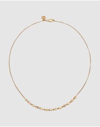 Haze & Glory - ICONIC EXCLUSIVE - Necklace Cool Glam Gemstone in 925 Sterling Silver Gold Plated