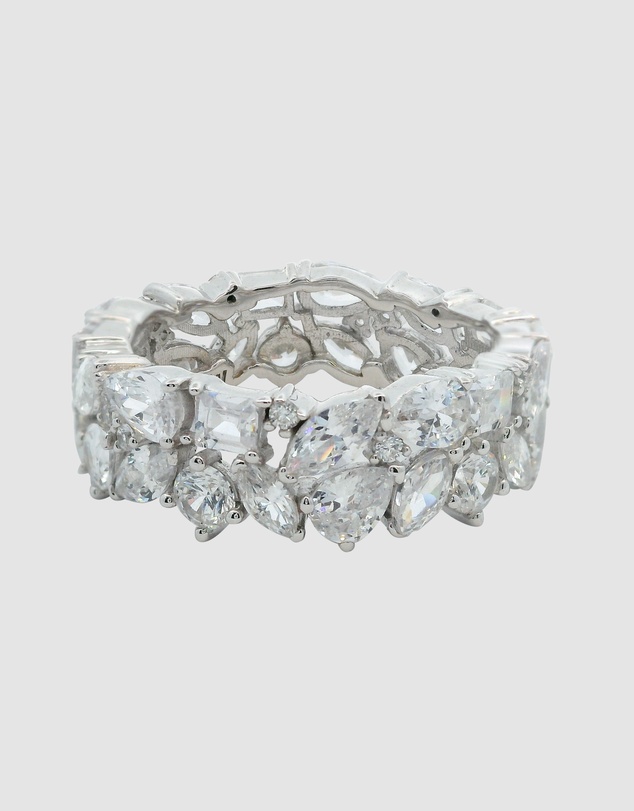 Georgini - GEORGINI MIDNIGHT VELVET LIMITED EDITION STARLIGHT RING SILVER