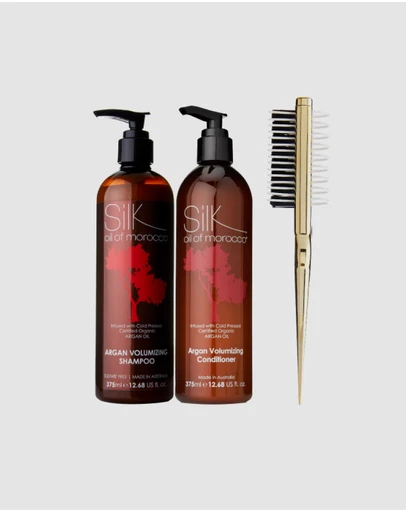 Silk Oil of Morocco - Argan Give Me Volume - Value Pack