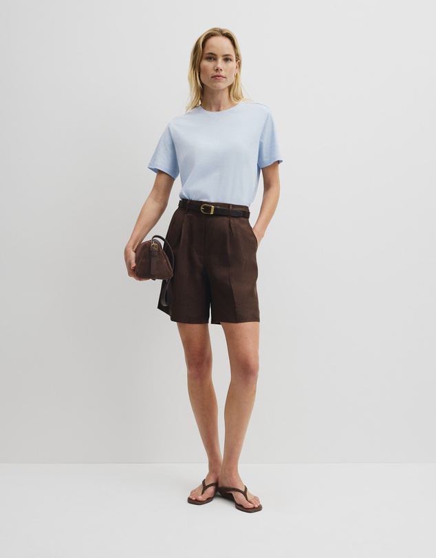 Country Road - Textured Short Sleeve Slub T-shirt