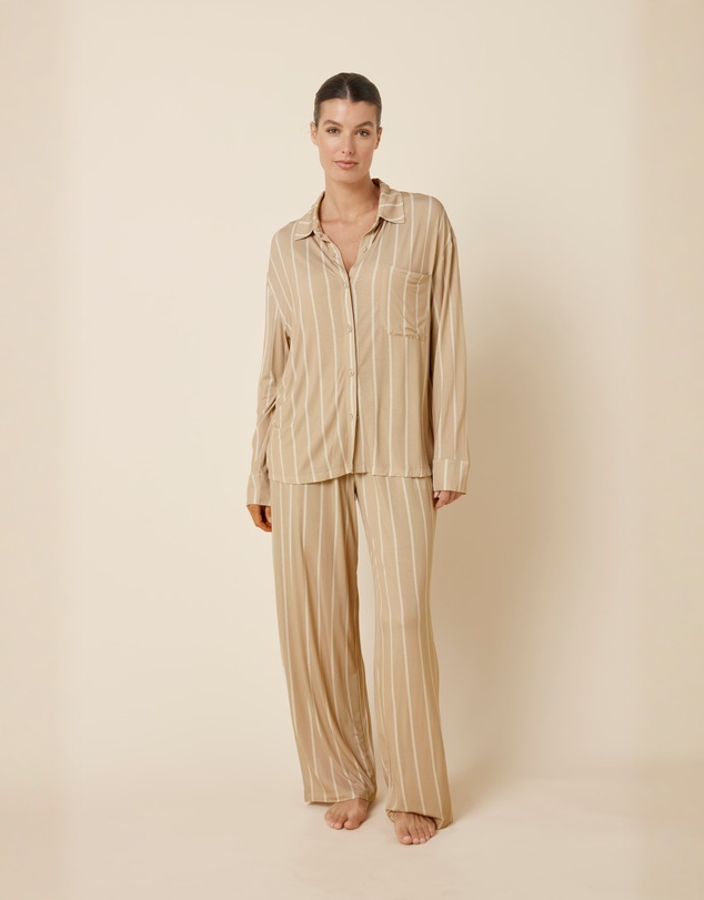 Gingerlilly - Harlow Bamboo Striped PJ Set