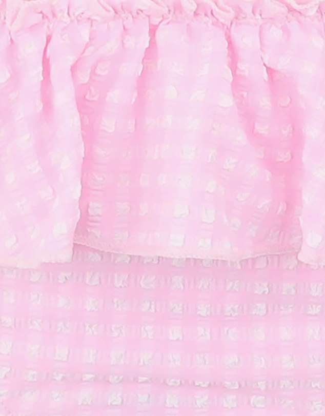 Minihaha - Pink Gingham Bikini - Kids-Teens