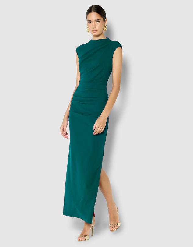 Montique - June Side Tuck Dress