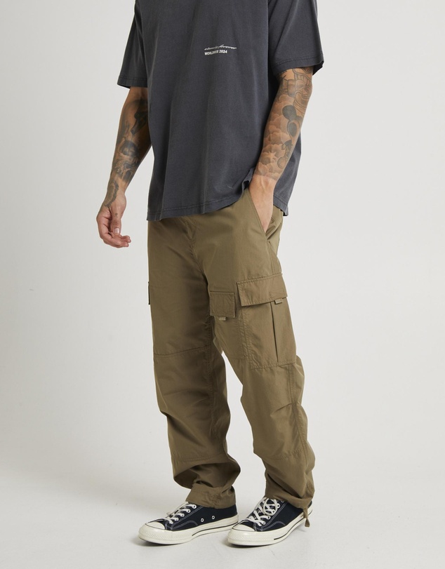Black Noise White Rain - Globe Multi Cargo Pants