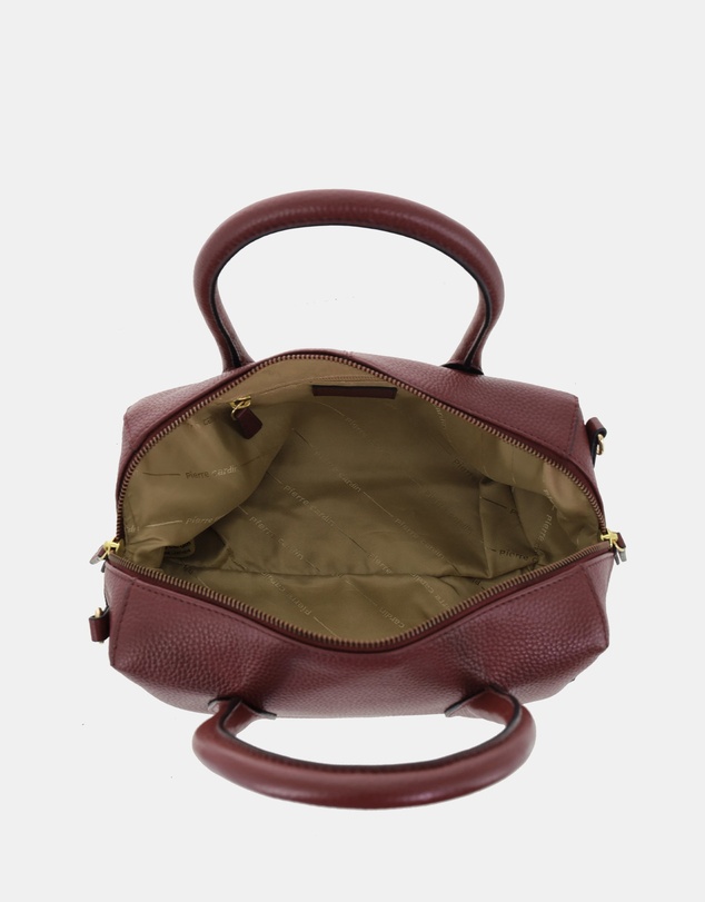 Pierre Cardin - Pierre Cardin Italian Leather Tote Crossbody Bag