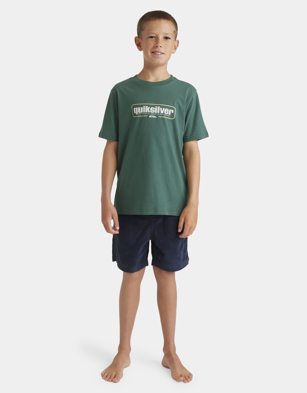 Quiksilver - Boys 8 to 16 Retro Box T-Shirt