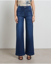 DRICOPER DENIM - Indy High Rise Wide Leg Jeans