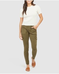 Spanx - Stretch Twill-Stretch Twill Ankle Cargo Pant