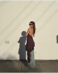 Lover - Samantha Asymmetric Mini Dress