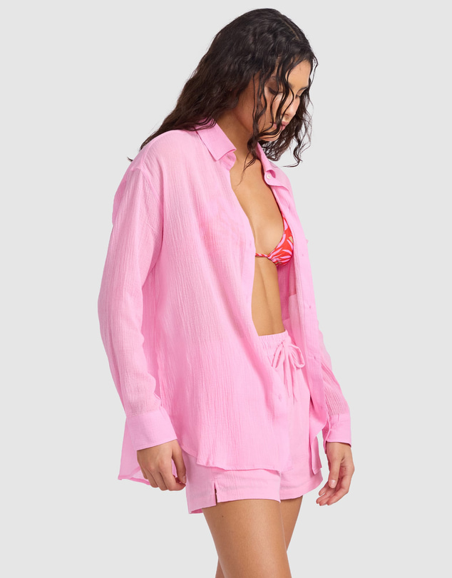Seafolly - Crinkle Gauze Shirt