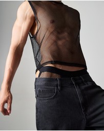 TEAMM8 - Edge Net Muscle Tank