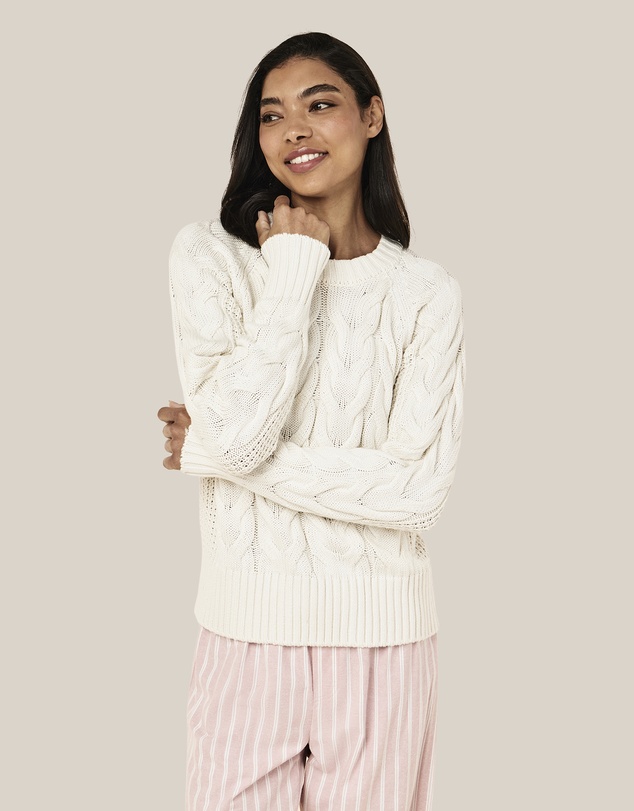 Papinelle - Cosy Cable Cotton Cashmere Jumper