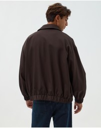 AERE - Boyd Collar Bomber Jacket