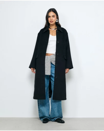 AERE - Cassie Wool Blend Coat