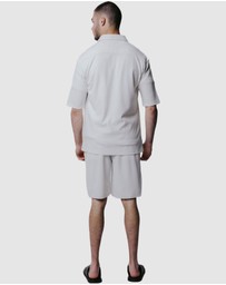 Justin Cassin - Abade Pleated Shorts