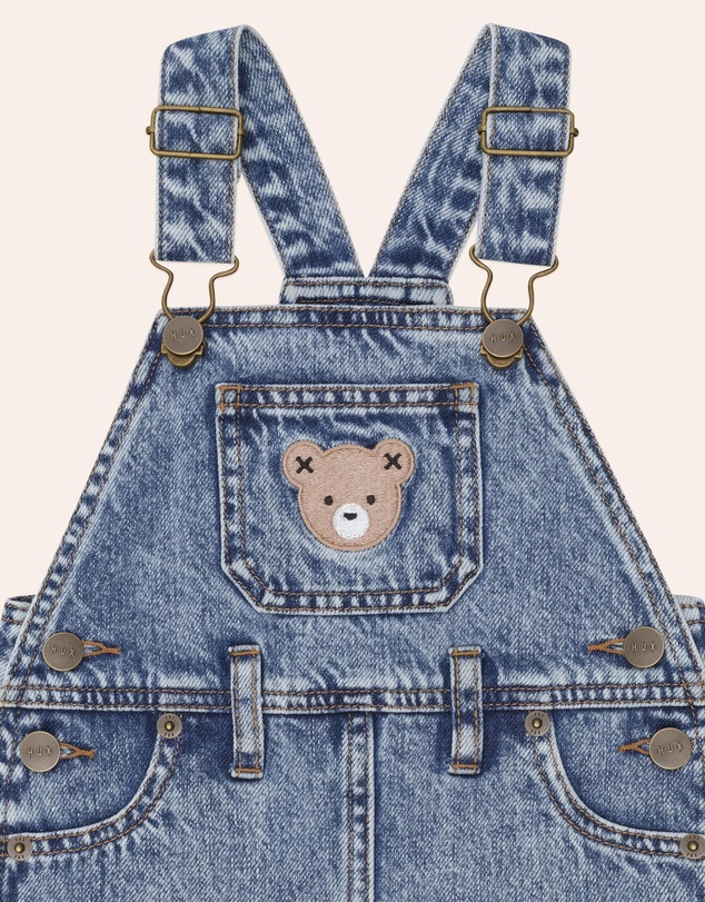 Huxbaby - Dreamy Denim Pinafore - Babies-Kids