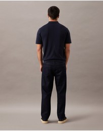 Calvin Klein - Supima Cotton Polo Sweater