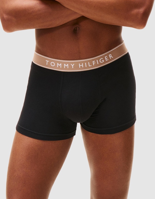 Tommy Hilfiger - 3-Pack Everyday Essentials Waistband Trunks