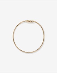 Michael Hill - 0.82 Carat TW Diamond Tennis Bracelet in 10kt Yellow Gold
