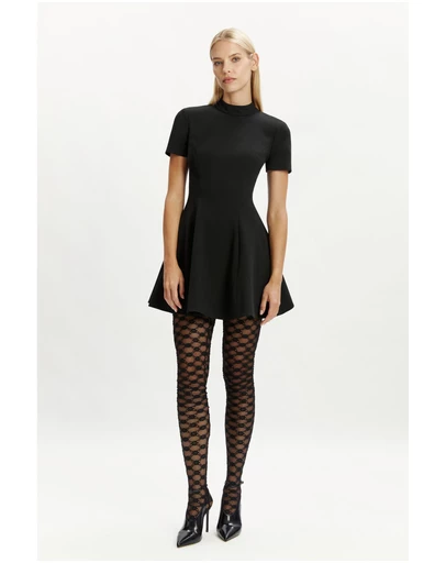 Bardot - Zephyra Collar Mini Dress