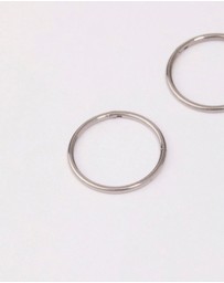 Lovisa - Titanium Fine Sleeper Earrings 10mm