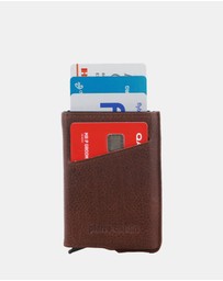 Pierre Cardin - Pierre Cardin Leather Smart Slide Card Holder Tab Wallet