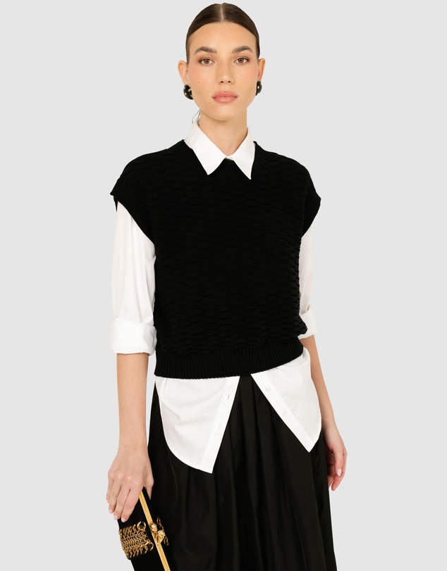 SACHA DRAKE - Bubble Knit Top
