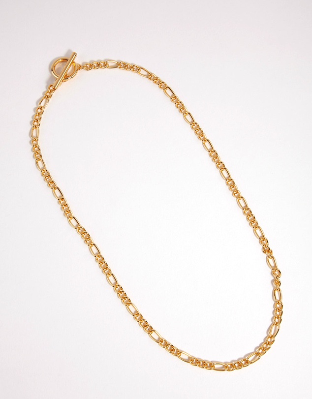 Lovisa - Gold Figaro T&O Necklace