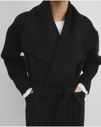 Country Road - Oversized Wrap Coat