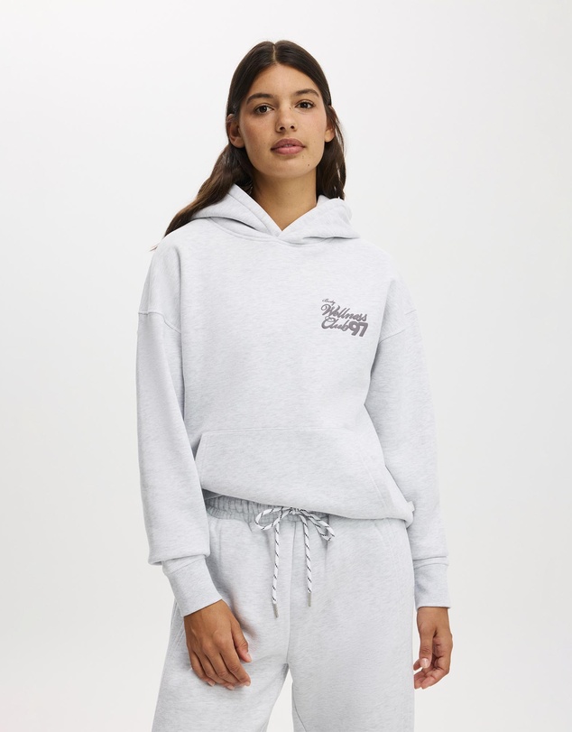 Cotton On Body Active - Plush Premium Graphic Hoodie