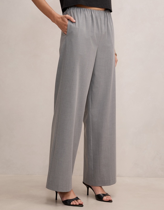 Forever New - Casey Elastic Waist Wide Leg Pants