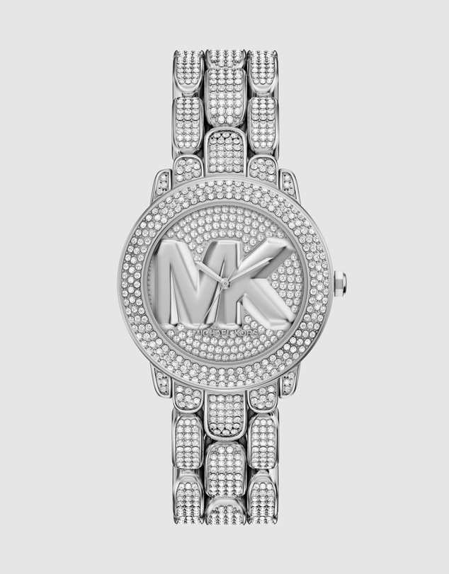 Michael Kors - Phoebe Silver Tone Analogue Watch