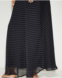 Dazie - Soiree Polka Dot Halter Dress
