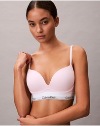 Calvin Klein - Icon Cotton Modal Push Up Plunge Bra