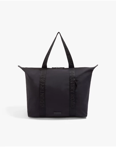 Country Road - Nylon Soft Zip Tote