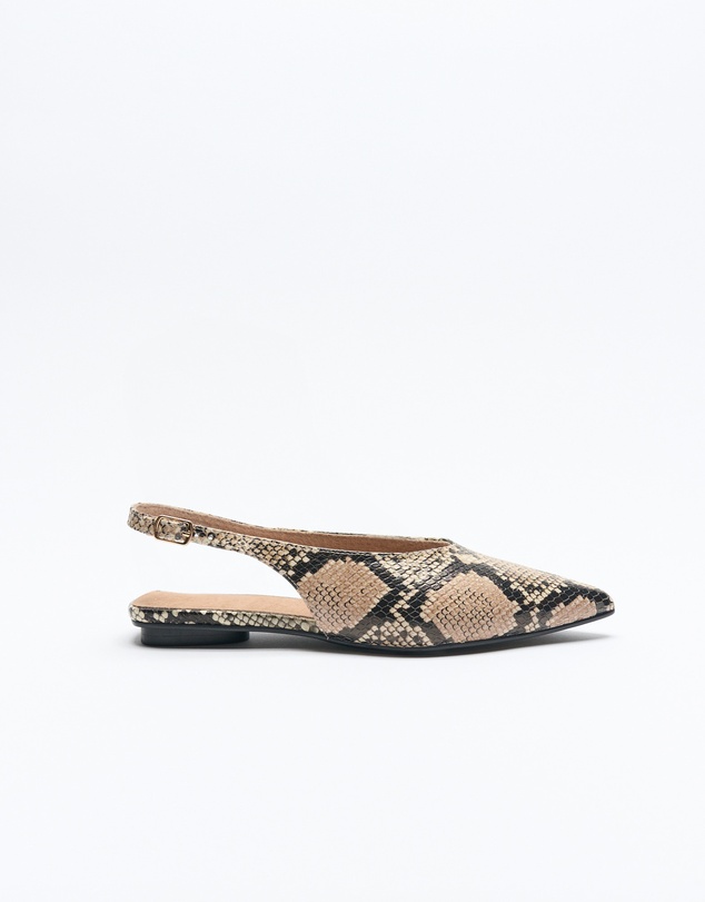 Walnut Melbourne - Sabine Leather Flat
