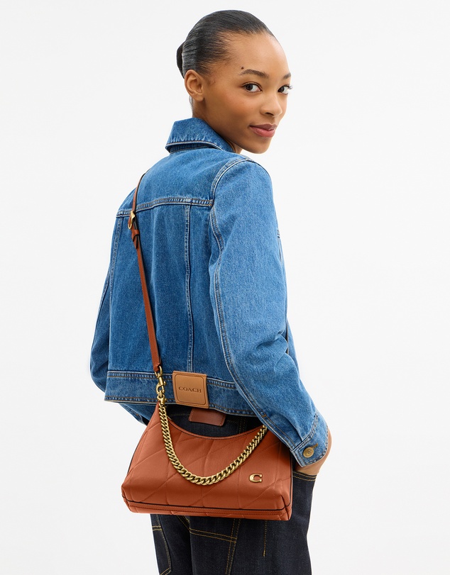 Coach - Soft Quilted Leather Juliet Shoulder Bag 25