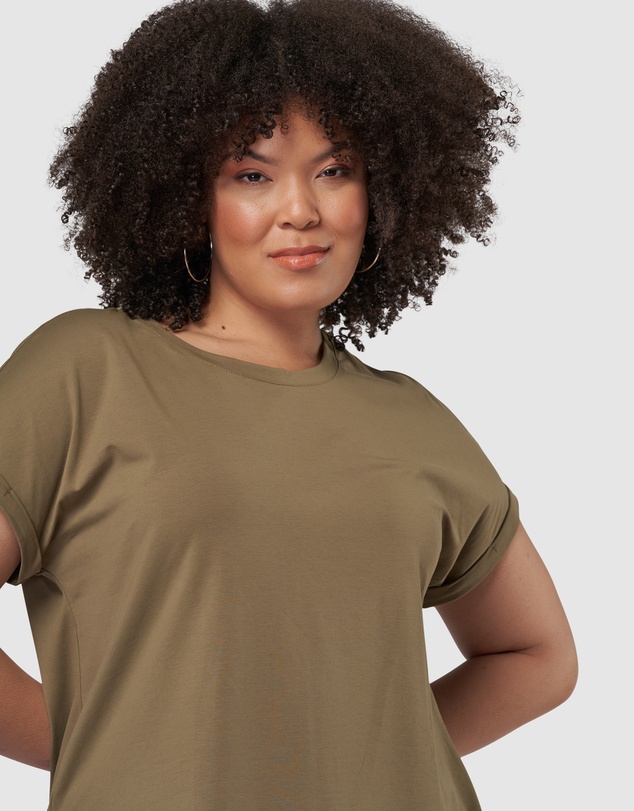 Indigo Tonic - Lauren Longline Tee