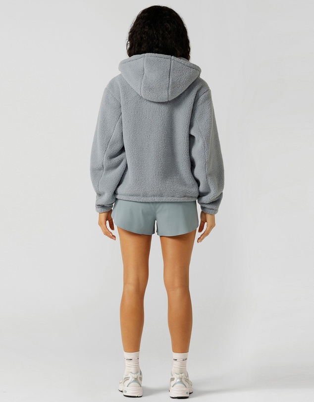 Lorna Jane - Teddy Sherpa Zip Thru Hoodie