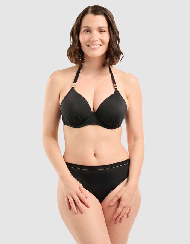 Sans Complexe - Speekaboo Shape Wired Moulded Halter Bikini Top