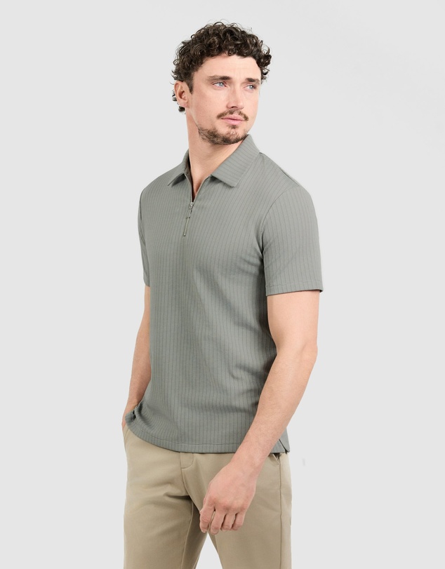 Tarocash - Dempsey Zip Polo