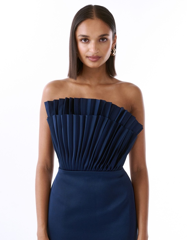 JUSTIN TONG - Rory Pleated Gown