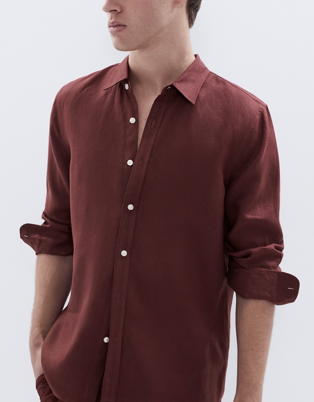 UNISON - Linen Regular Fit Shirt
