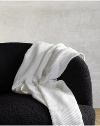 Ettitude - Blissful Bamboo Waffle Throw Blanket